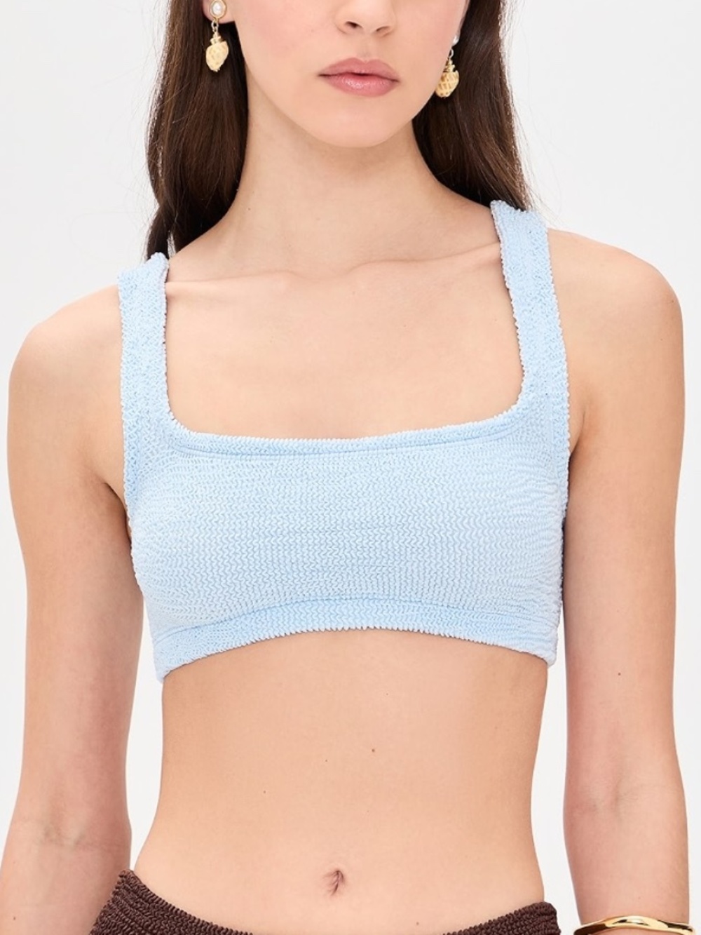 NWOT Hunza G Xandra Bikini Top
